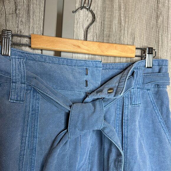 Free People Midi Skirt Catching Feelings Blueberry Pie Size 10 - Picture 6 of 8